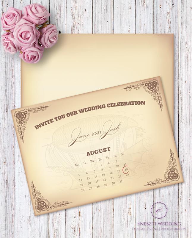 STEAMPUNK SAVE THE DATE
